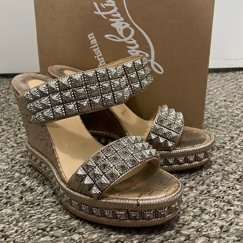 Christian Louboutin wedge